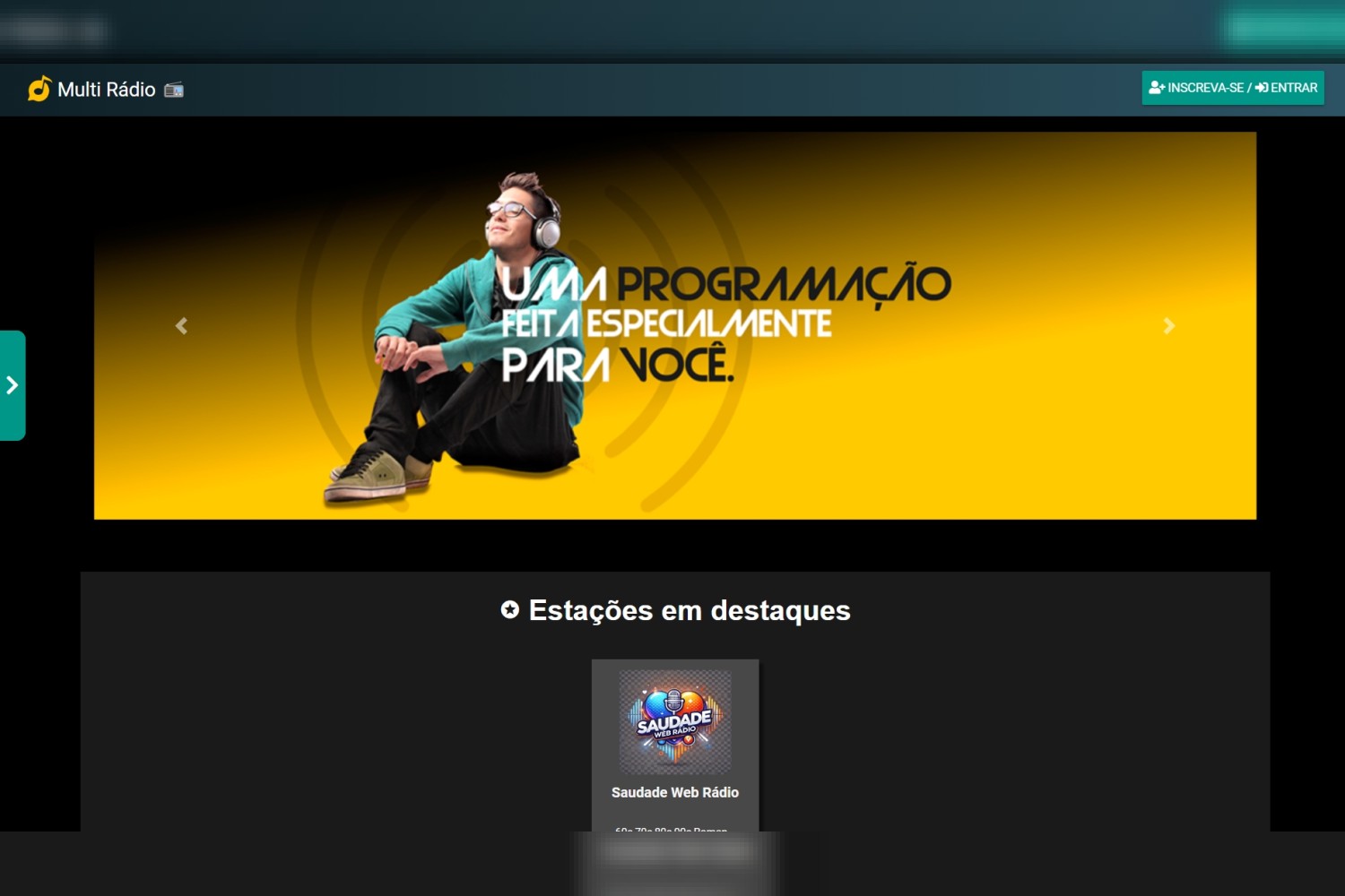 Multi-Radio em PHP
