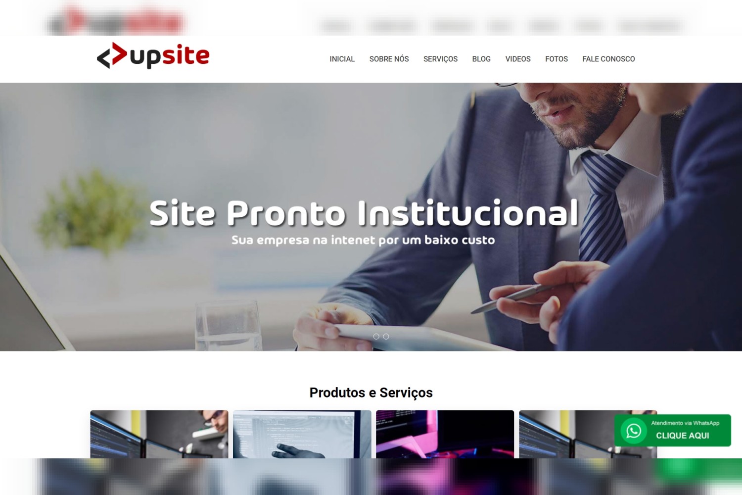 SCRIPT SITE INSTITUCIONAL EM PHP RESPONSIVO COM PAINEL ADMIN