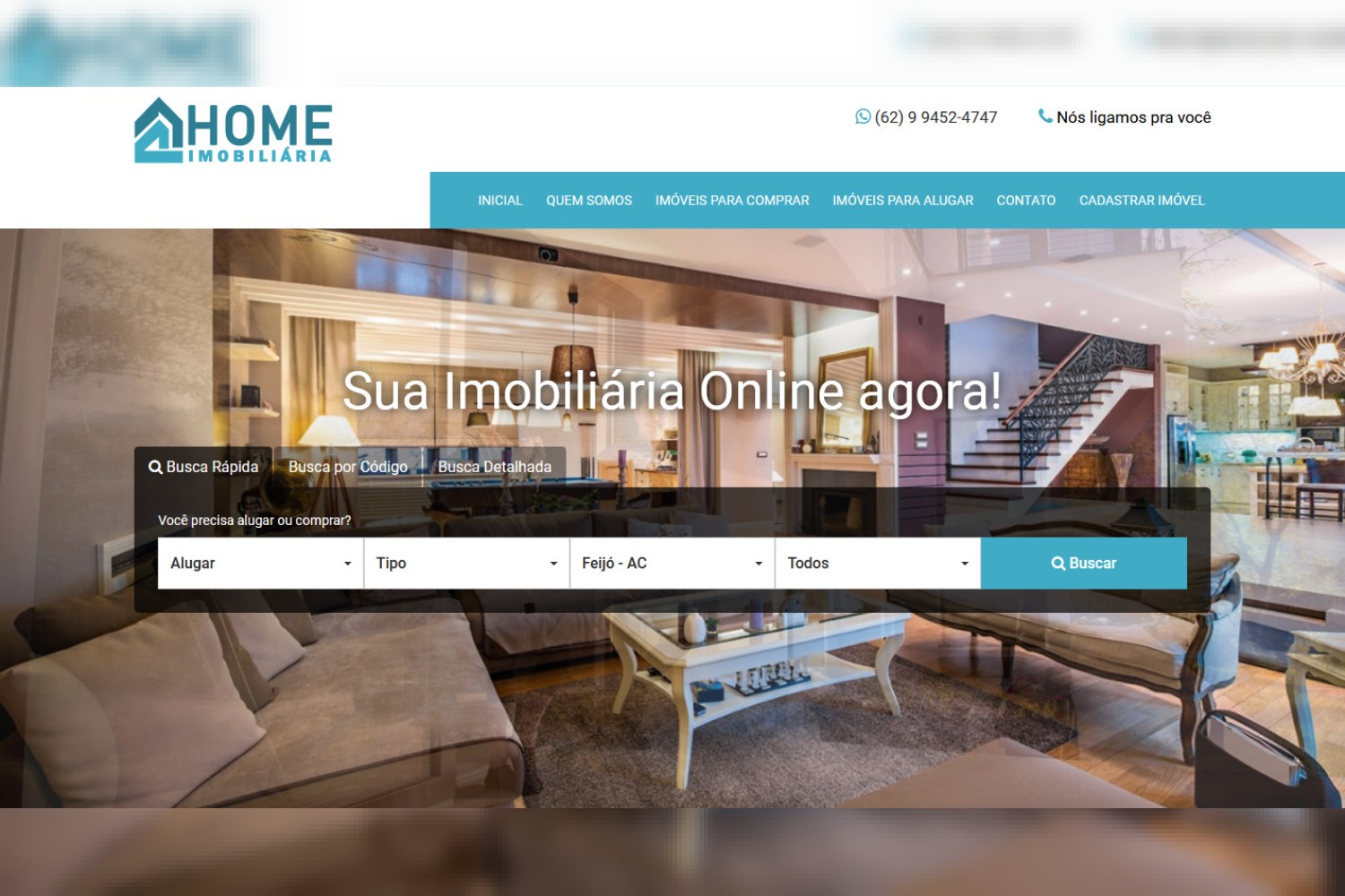 Site Admin pronto para Corretores e Imobiliárias Responsivo